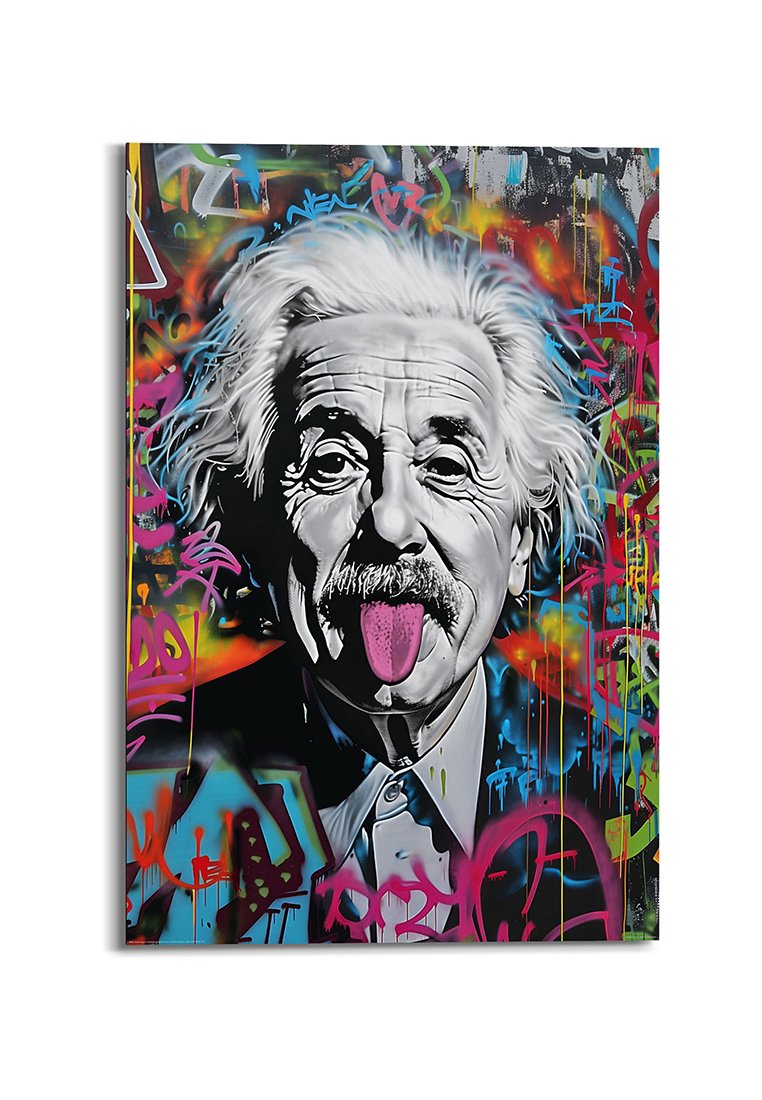 Orange Wallz EINSTEIN TONGUE