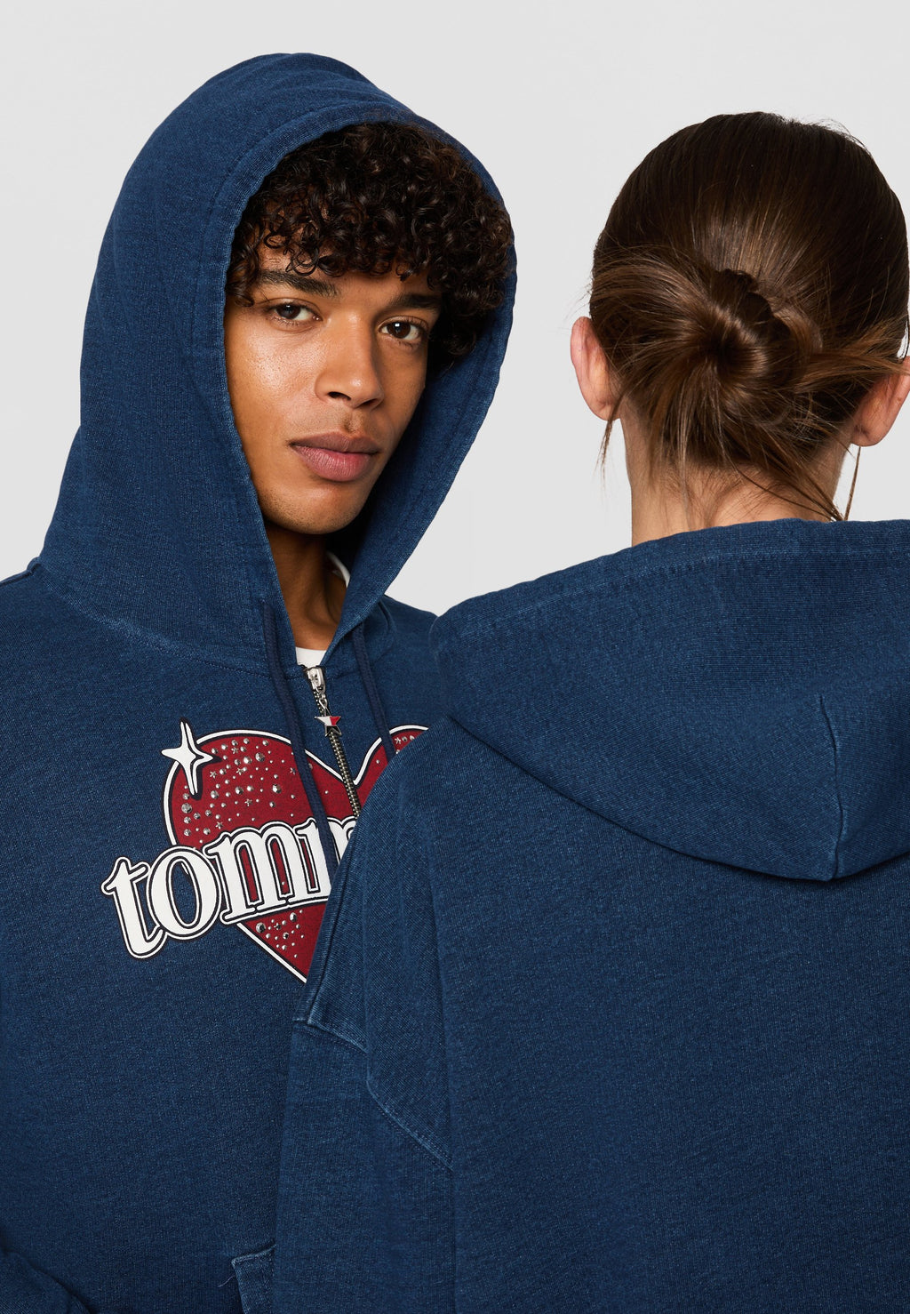Tommy Jeans TOMMY GIRL FULL ZIP HOODIE