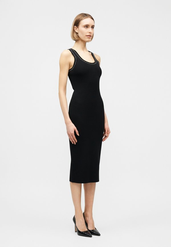 MICHAEL Michael Kors STUD STITCH TANK MIDI