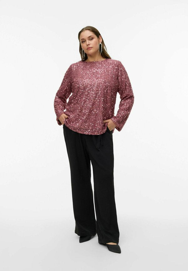 Vero Moda Curve Party VMCNAJA - Blouse - nostalgia rose