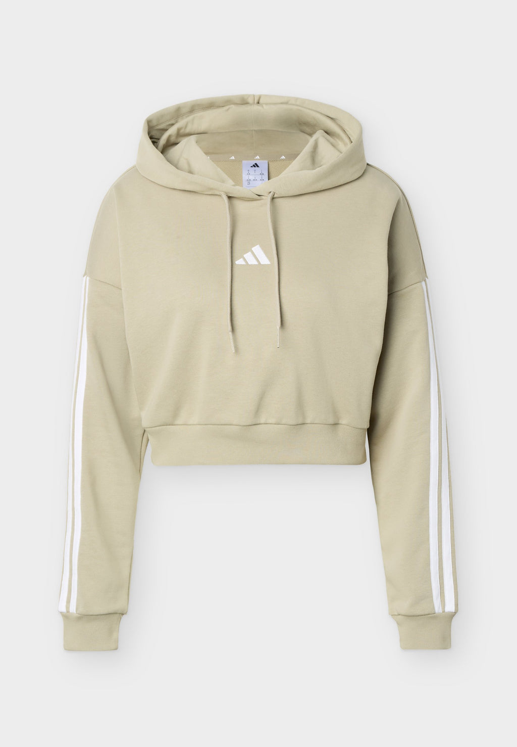 adidas Sportswear ESSENTIALS 3 STRIPES FRENCH TERRY CROPPED
