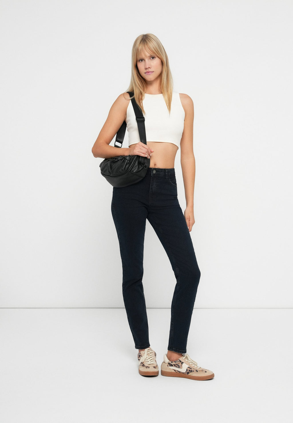 JDY Skinny fit JDYFINA Mid waist Ankle length