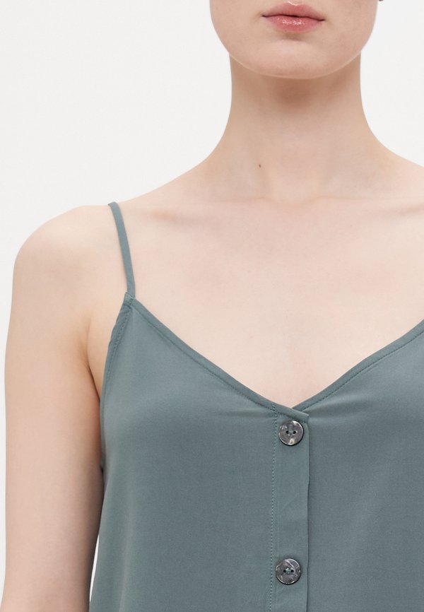 ONLY Tall ONLNELLY LIFE BUTTON SINGLET SOLID