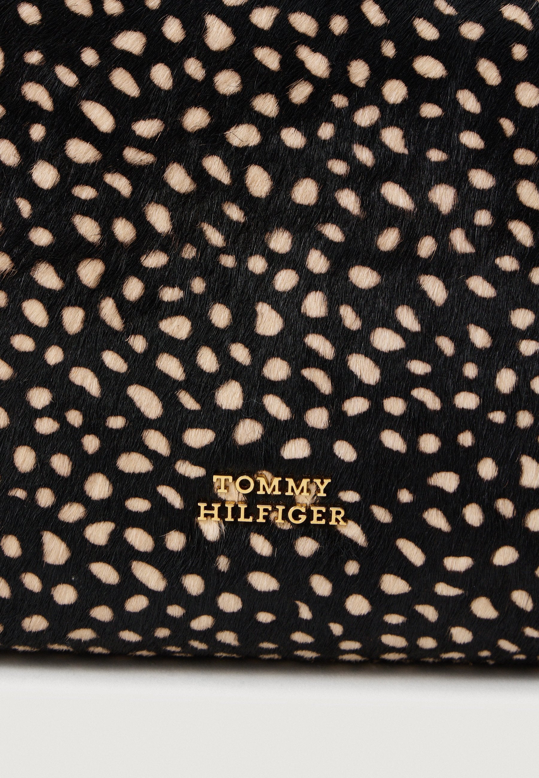 Tommy Hilfiger LEATHER DEER PRINT CITY BAG