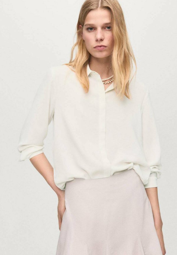 Mango Button-down blouse - off white