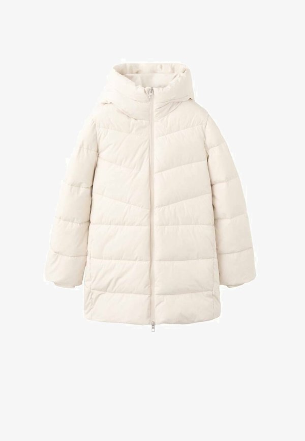 Mango Winter coat - gebroken wit