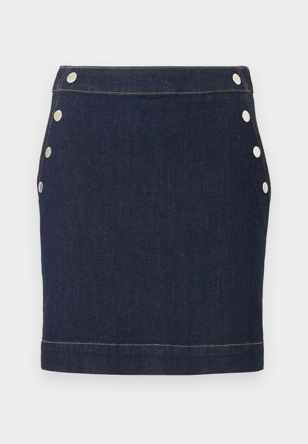 ONLY Denim ONLMADISON Denim Mini - Denim skirt - dark blue denim