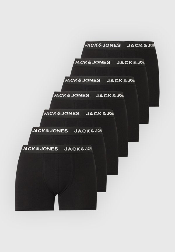 Jack & Jones JACHUEY 7 PACK - Trunks - black