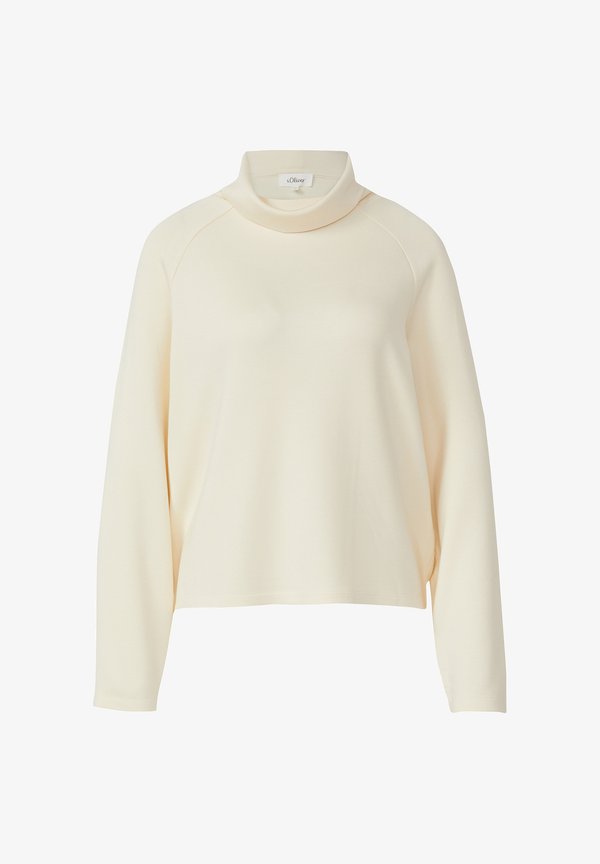 s.Oliver SWEATSHIRT - Sweatshirt - helles beige