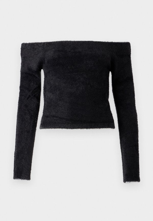 Good American OFF SHOULDER LONG SLEEVE