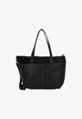 TOM TAILOR MIHA ZIP SHOPPER L - Handbag - black