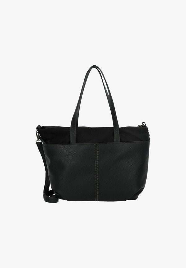 TOM TAILOR MIHA ZIP SHOPPER L - Handbag - black