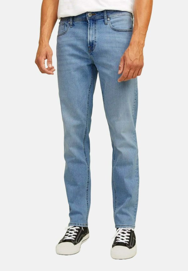 Jack & Jones Tapered fit JREBADAM JJCRAFT AT 330 NOOS - Straight leg jeans - denim blue