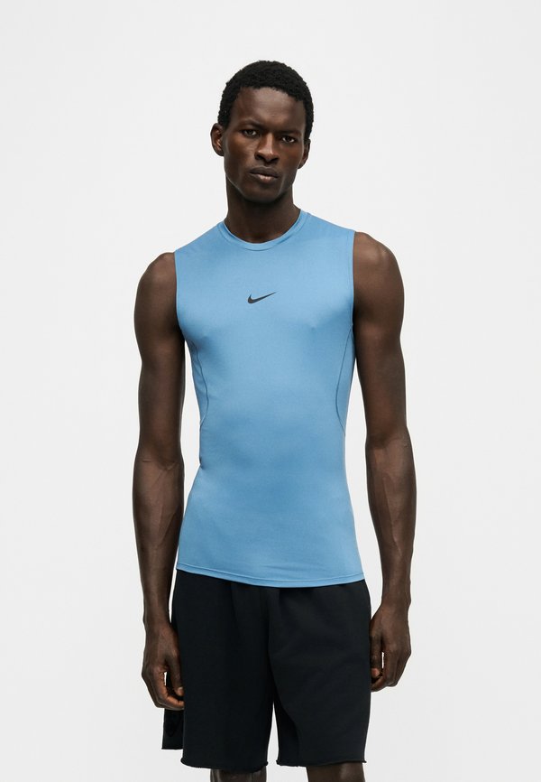 Nike Performance TIGHT - Undershirt - indigo storm/black
