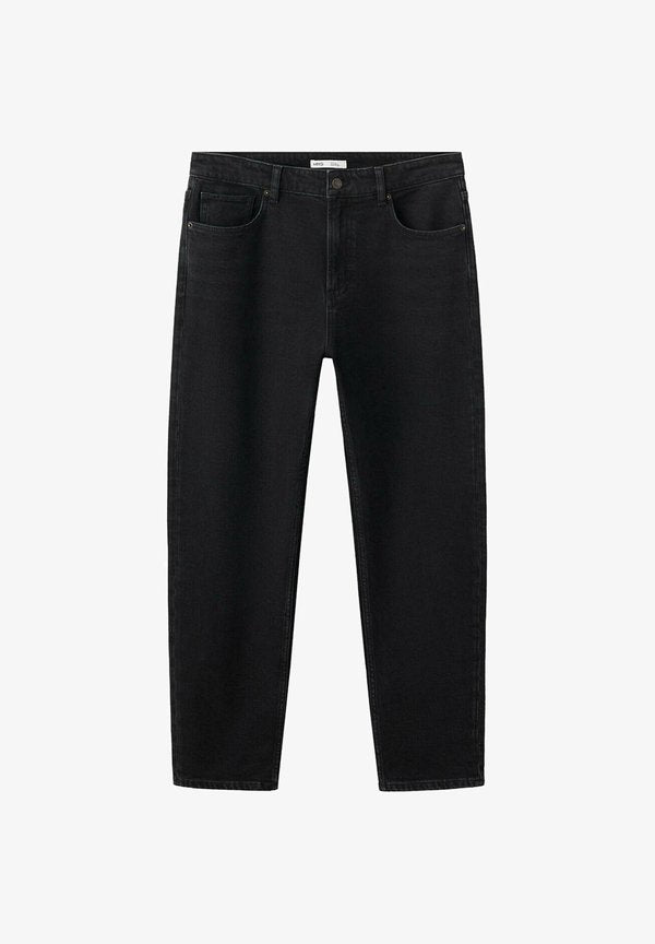 Mango ADULT - Jeans Tapered Fit - black denim