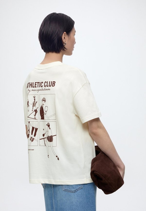 Marc O'Polo DENIM T-SHIRT, SSL, PLACED PRINTS, RELAXED FIT