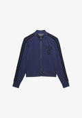 Superdry & Co SUPERDRY ATHLETIC ESSENTIALS ZIP THROUGH TRACK TOP.. - Zip-up sweatshirt - mariner navy