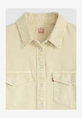 Levi's® ICONIC WESTERN - Button-down blouse - spacey brown rice to