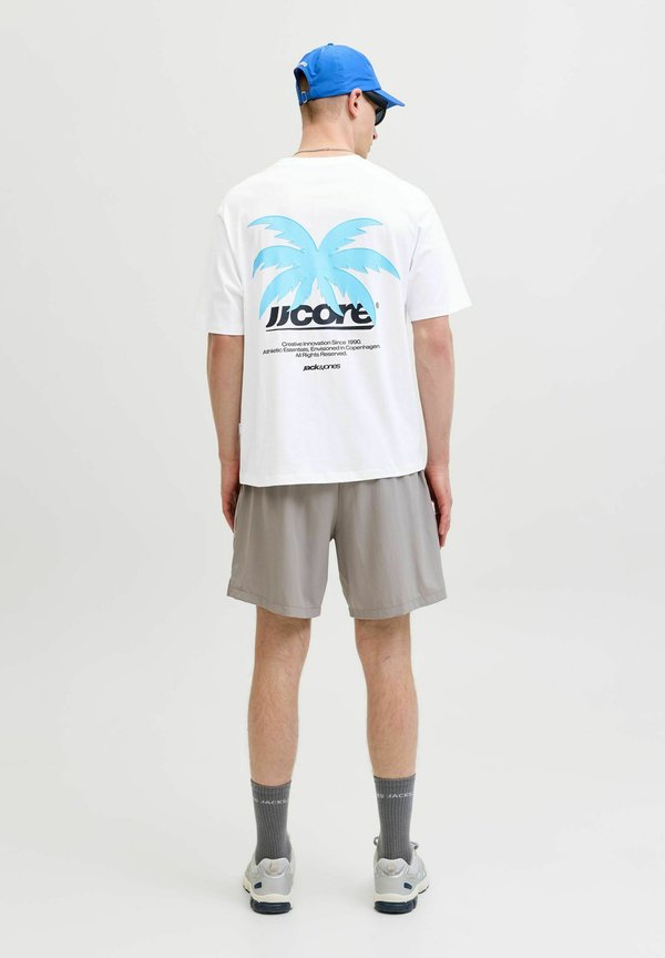 Jack & Jones T- - Print T-shirt - bright white