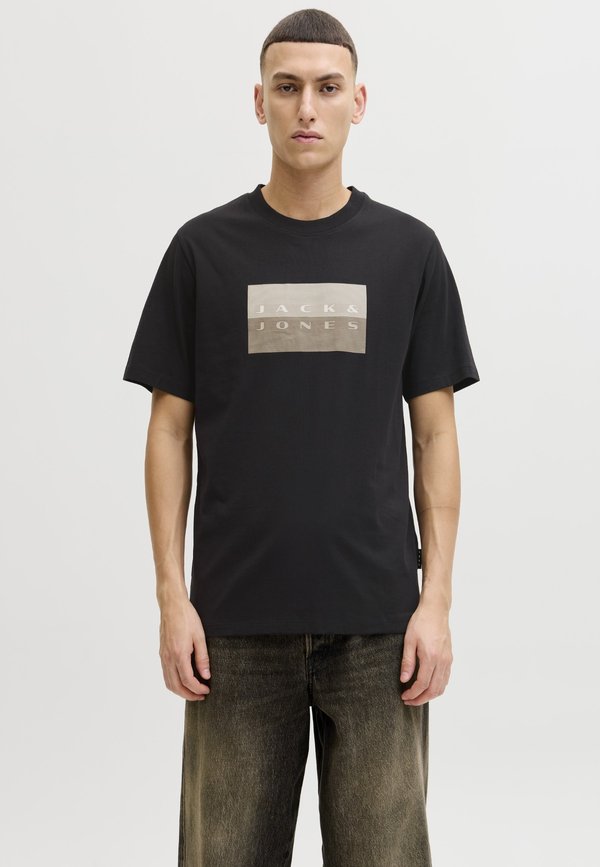 Jack & Jones T- - Print T-shirt - black