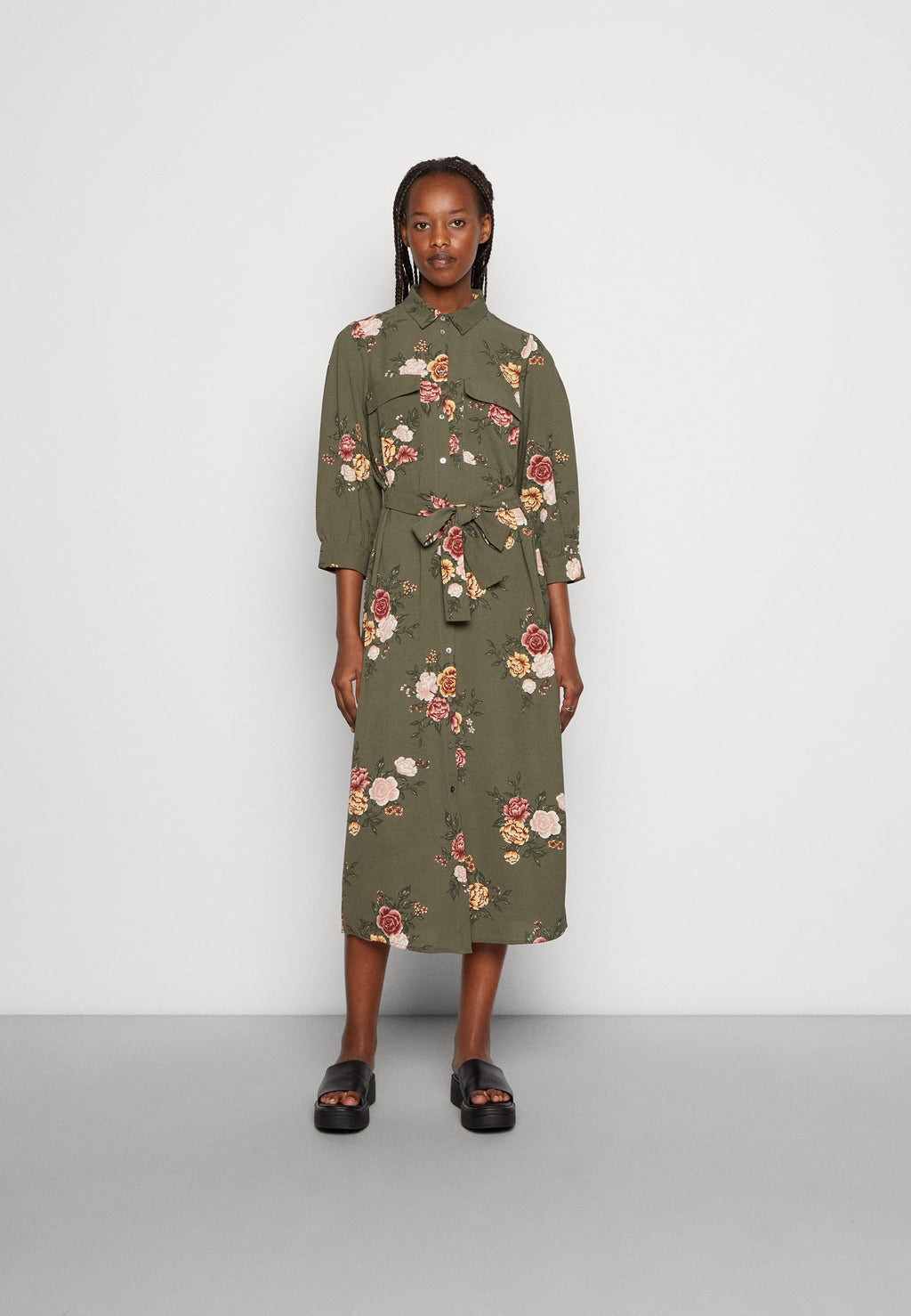 ONLNOVA LUX 3/4 LONG SHIRT DRESS  Media 3