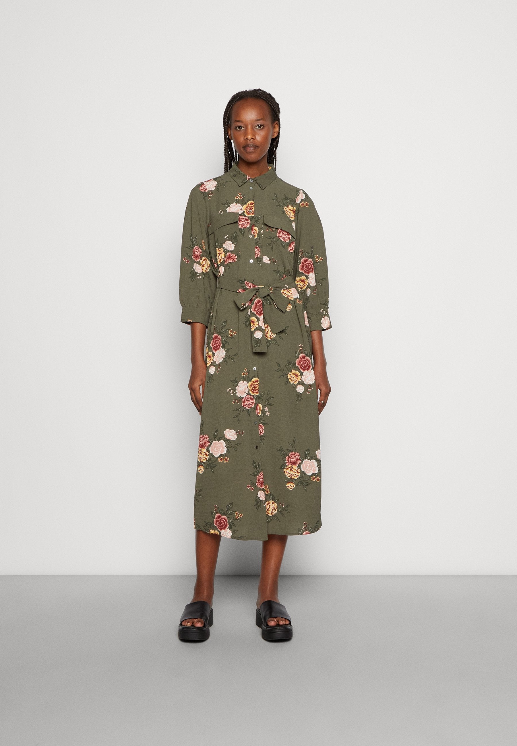 ONLNOVA LUX 3/4 LONG SHIRT DRESS  Media 3