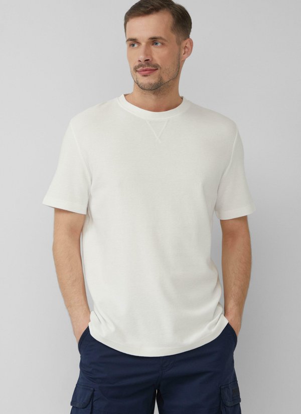 s.Oliver Basic T-shirt - weiß