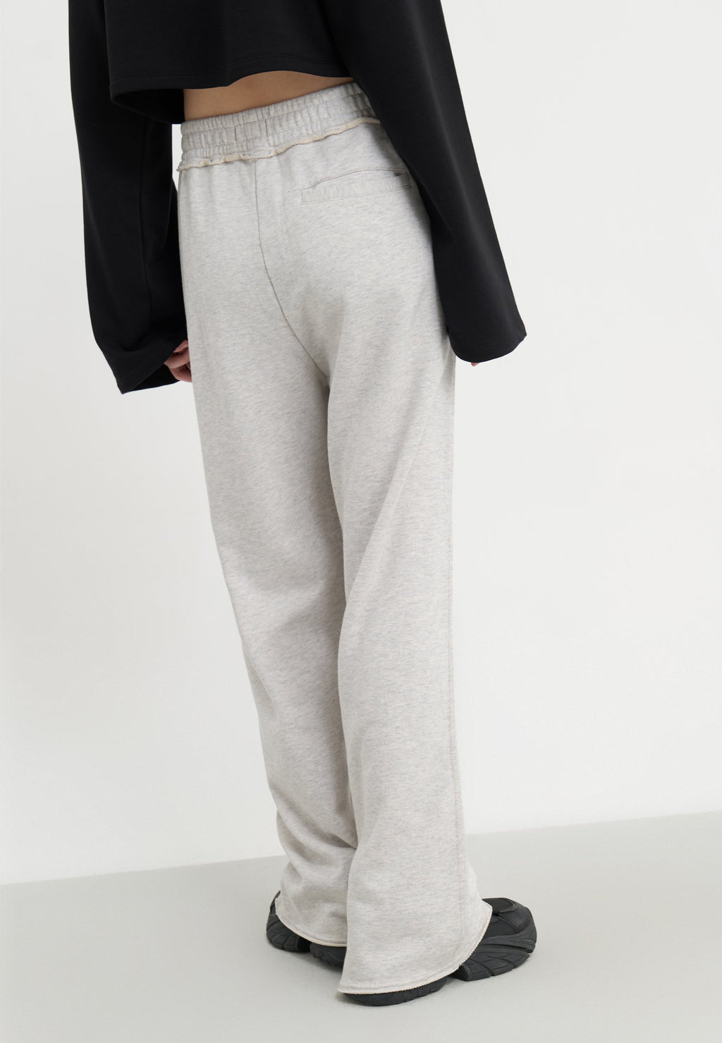 YOURTURN WIDE LEG JOGGING TROUSERS