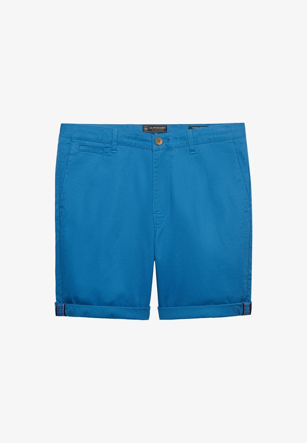 Superdry & Co SUPERDRY PREMIUM REGULAR CHINO SHORTS.. - Shorts - cali blue
