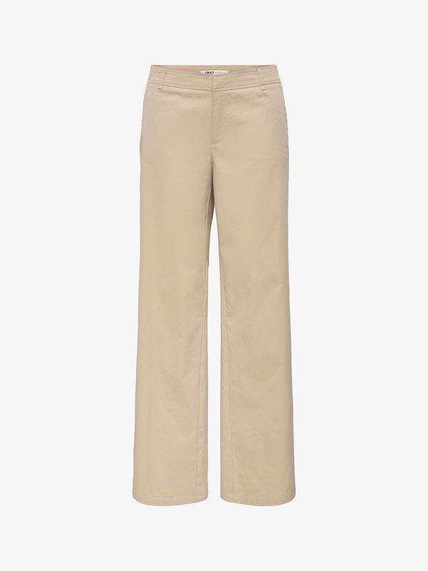 ONLY Chino ONLTANNY Wide Leg Fit - Trousers - safari