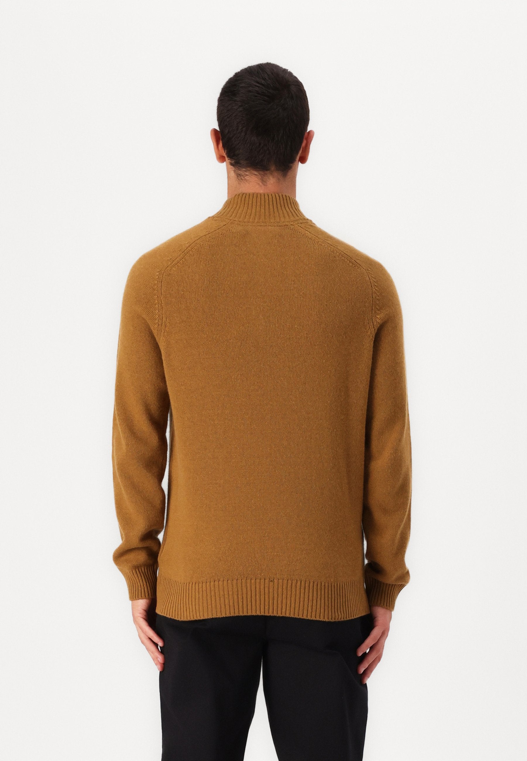 Lyle & Scott SADDLE SLEEVE QUARTER ZIP