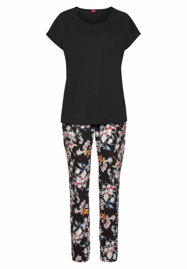 s.Oliver Pyjama set - schwarz