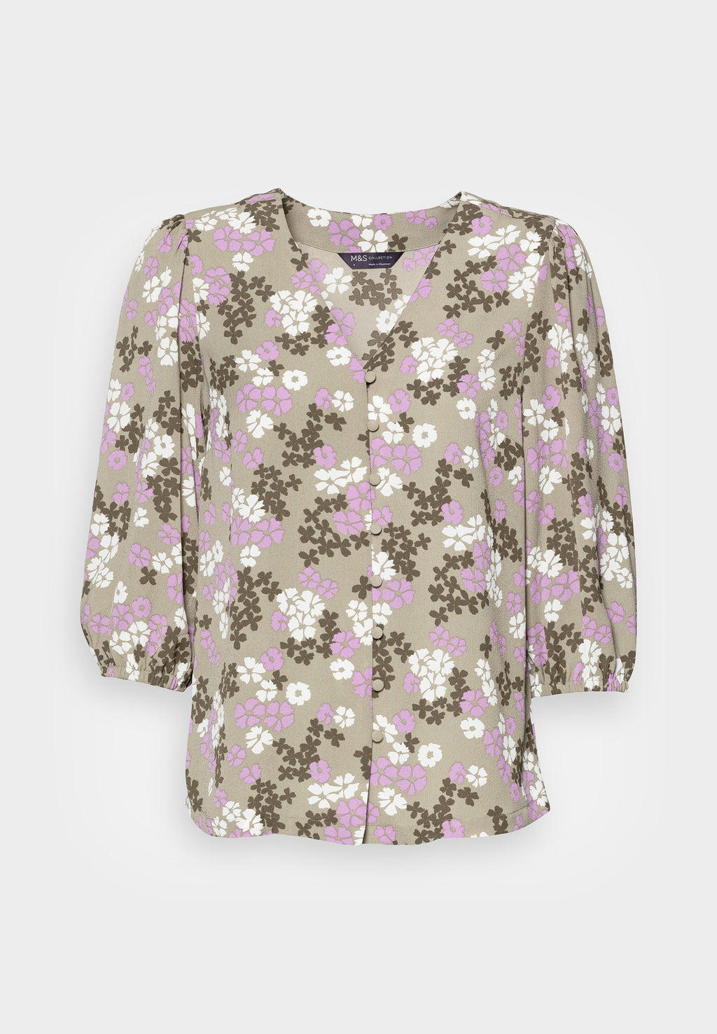 Marks & Spencer VOL SLEEVE BLOUSE