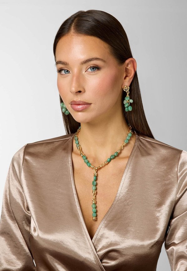 Guess OLYMPIA - Necklace - mehrfarbig grün