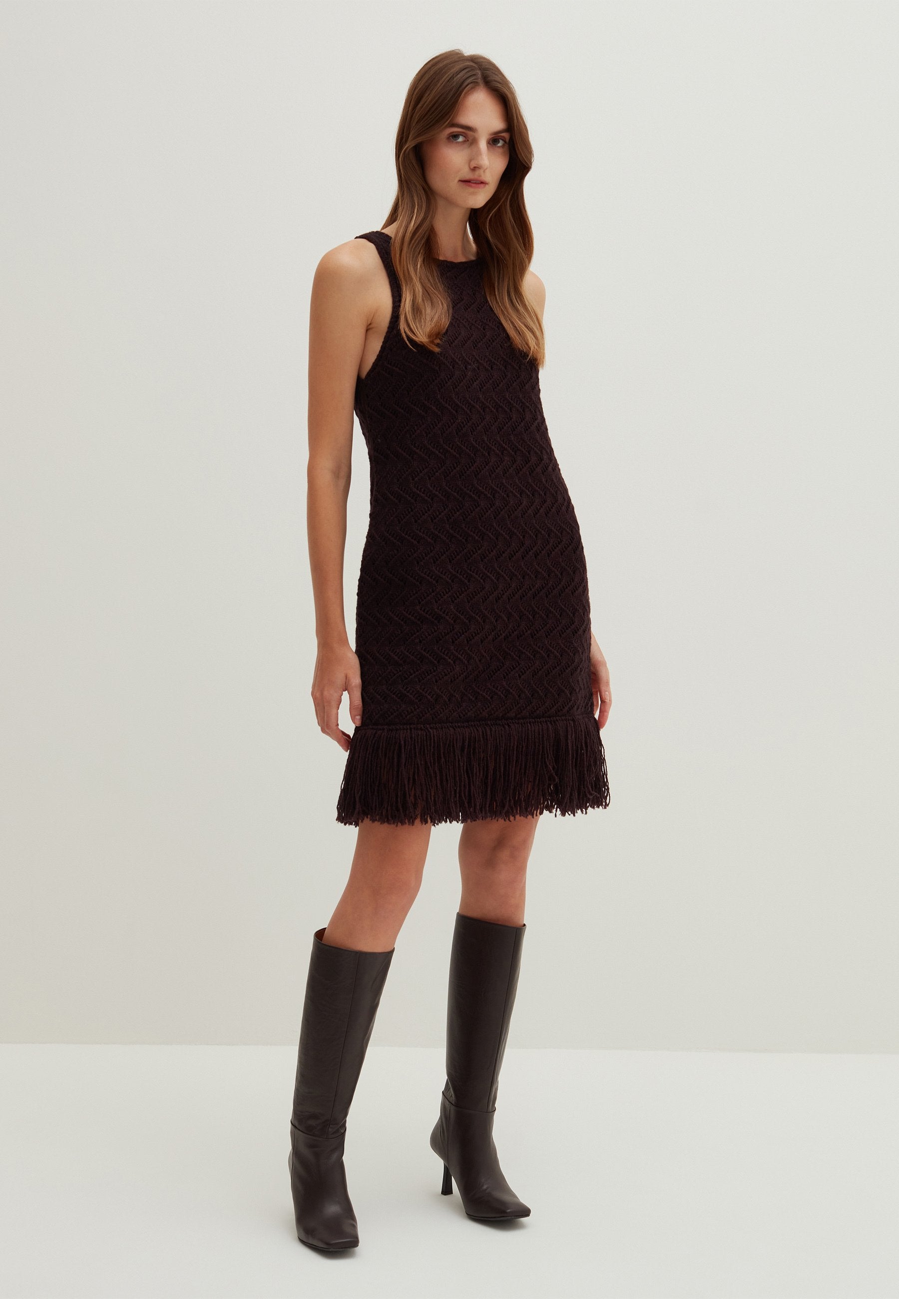 Stefanel SHORT WITH FRINGING