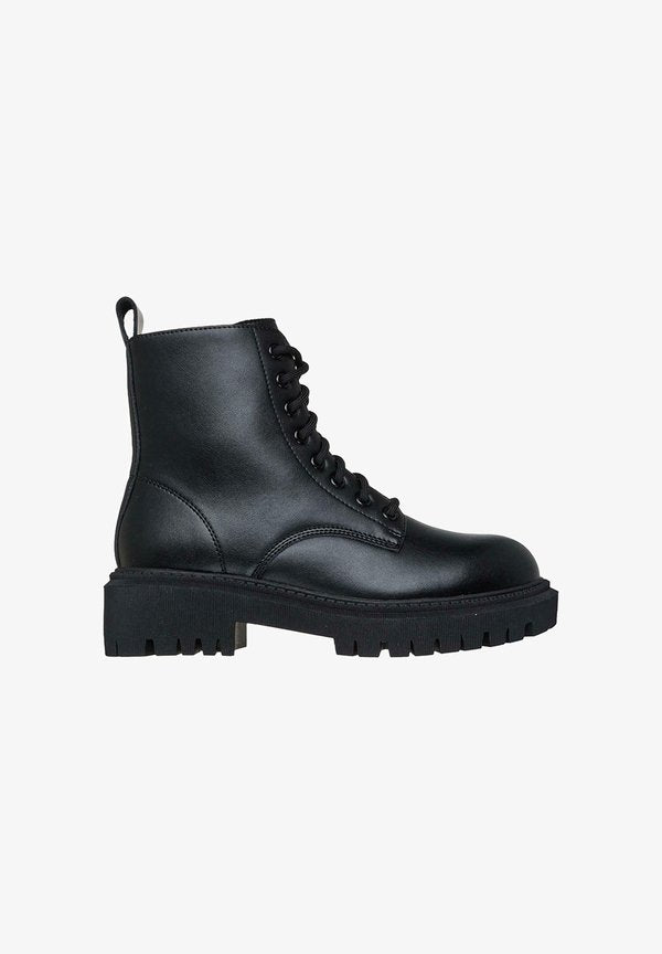 Skechers MODERN RUGGED - Platform ankle boots - black
