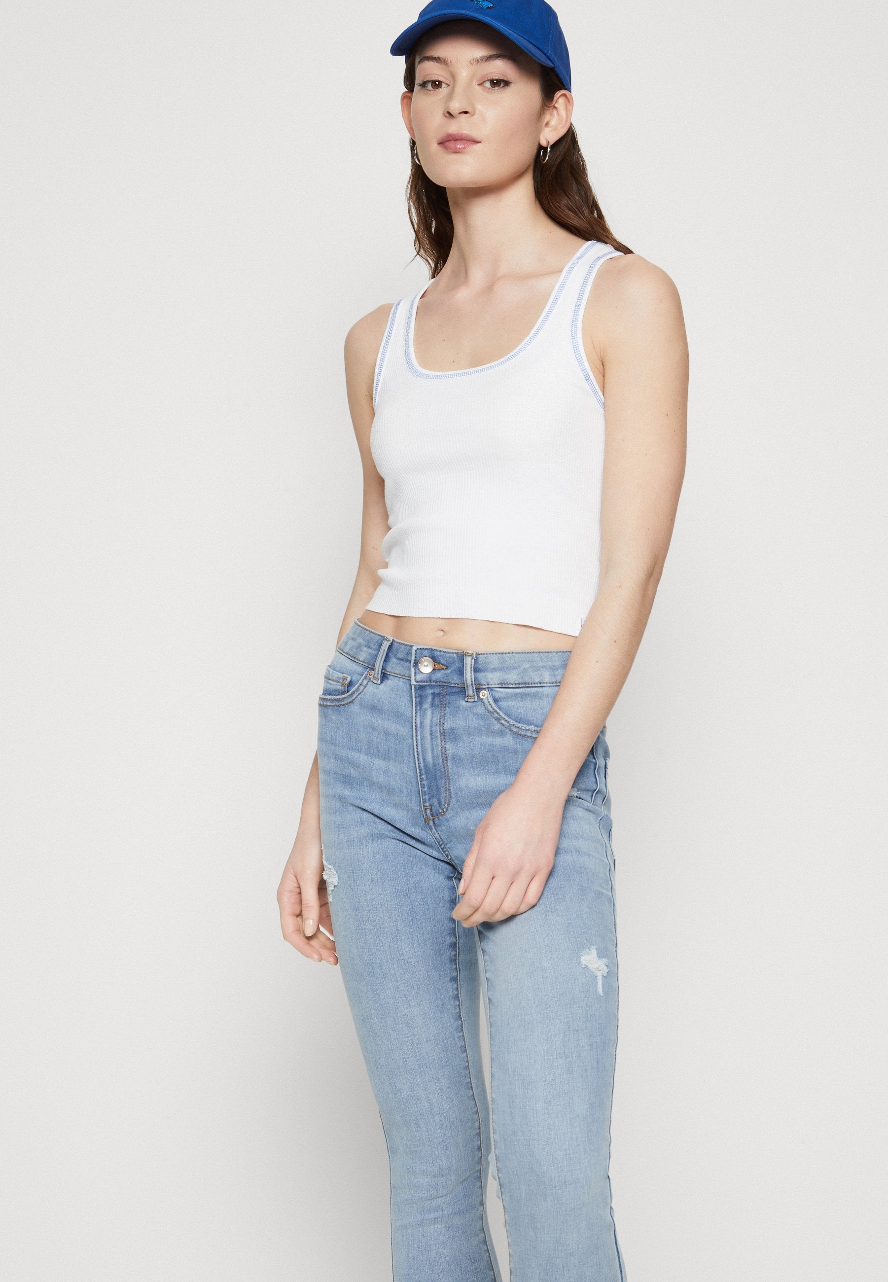 Skinny fit ONLROSE High waist Media 5