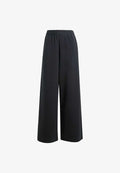 adidas Sportswear SOFT LUX STRAIGHT LEG PANTS - Tracksuit bottoms - black