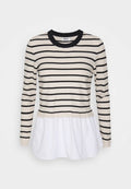 ONLY ONLANGIE LIFE MIX STRIPE O NECK