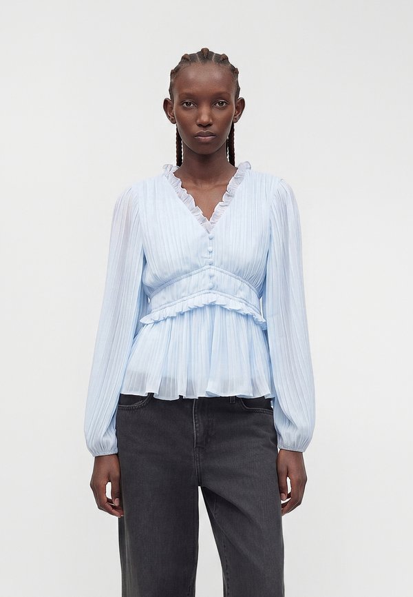 Vero Moda VMDORA DETAIL PLISSE - Blouse - ice water