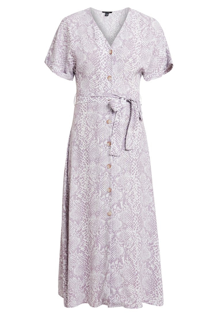 New Look PRINT THRU MIDI DRESS