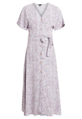 New Look PRINT THRU MIDI DRESS