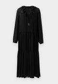 MICHAEL Michael Kors RUFFLE NECK MAXI DRESS