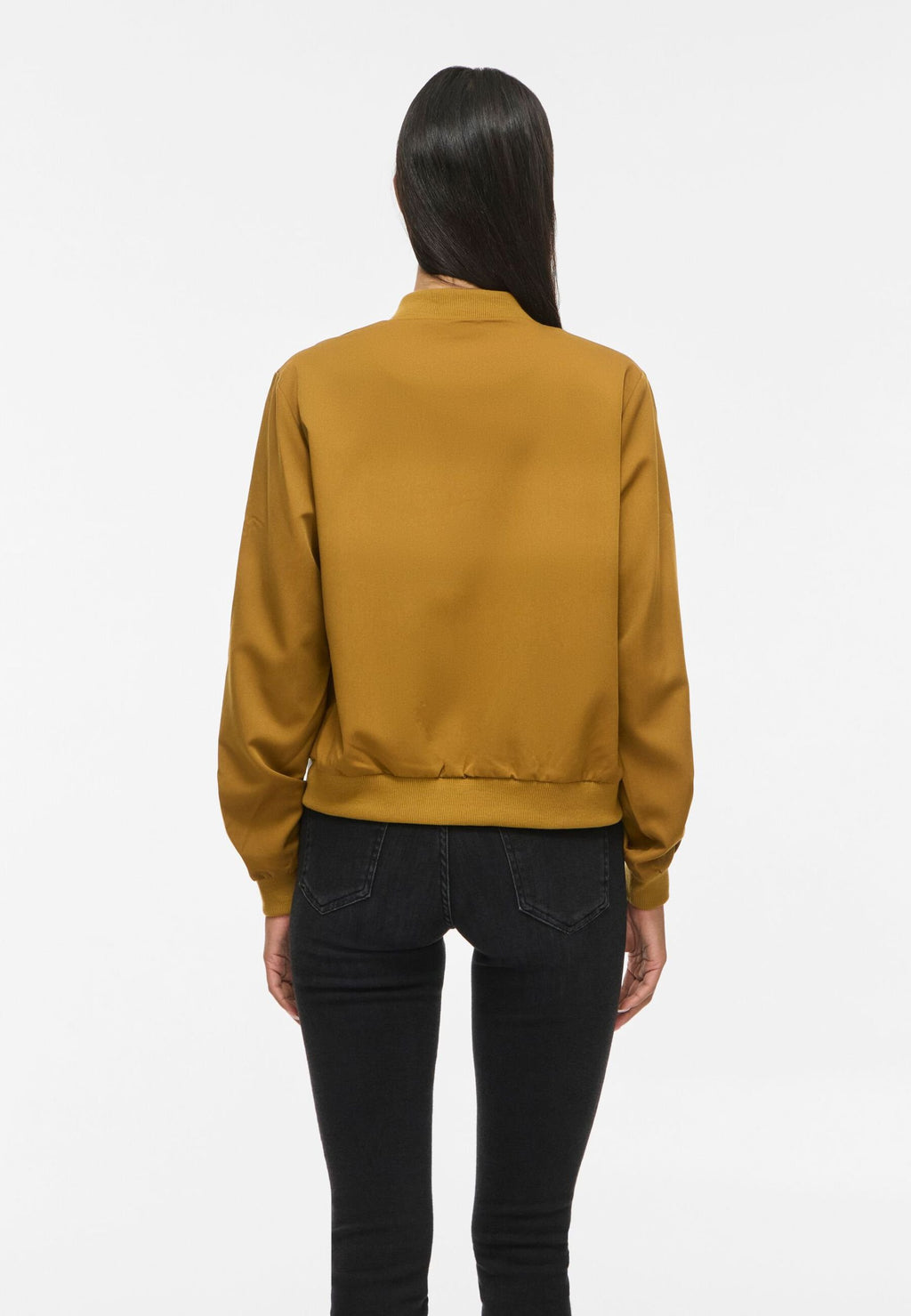 VILA bomber VIBUBBLE Zipper