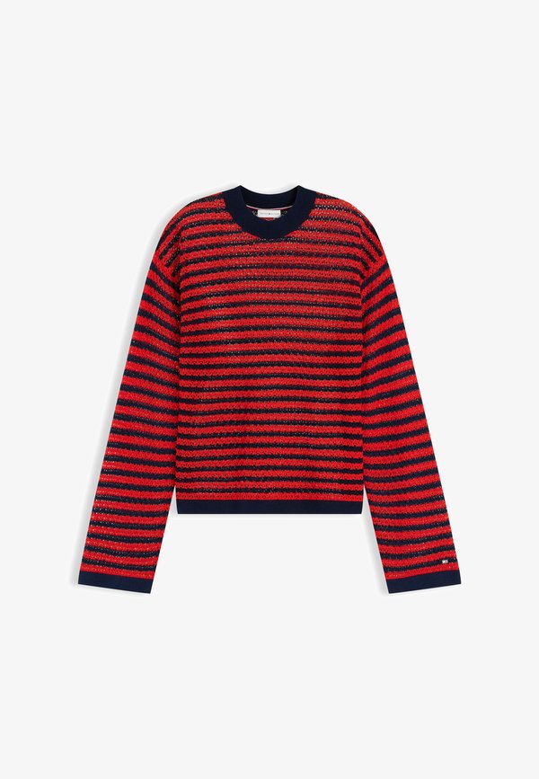 Tommy Hilfiger Jumper - dark navy/fire red