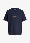 Jack & Jones JORNORREBRO EMB TEE SS CREW NECK PLS - Basic T-shirt - sky captain