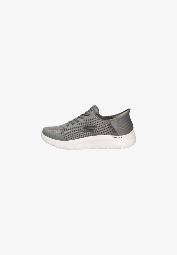 Skechers GO WALK - Slip-ons - grün