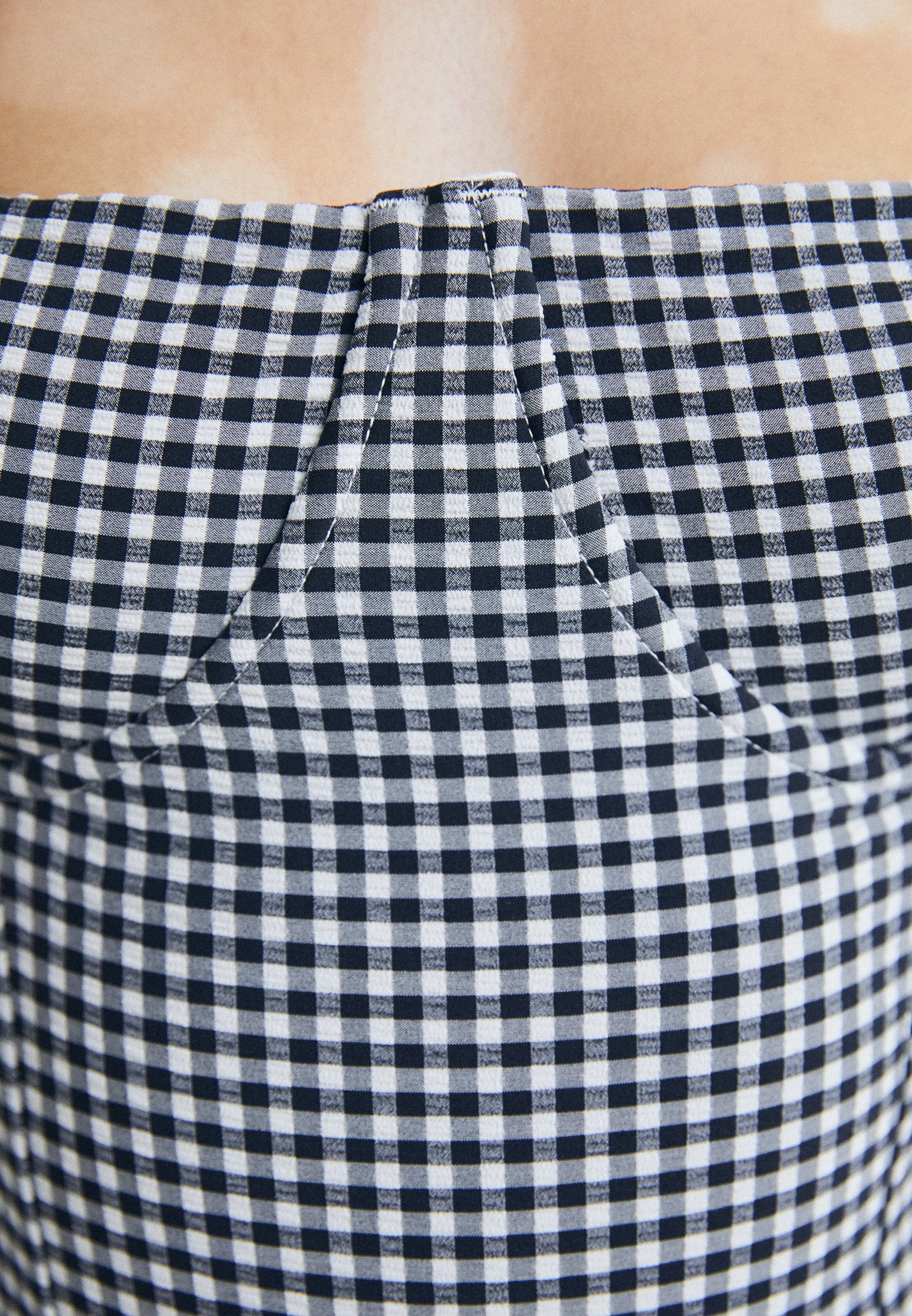 Good American GINGHAM SQUARE NECK SUPPORT ONE PIECE