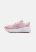 Under Armour CHARGED ROGUE 5 - Road running shoes - prime pink/pink elixir