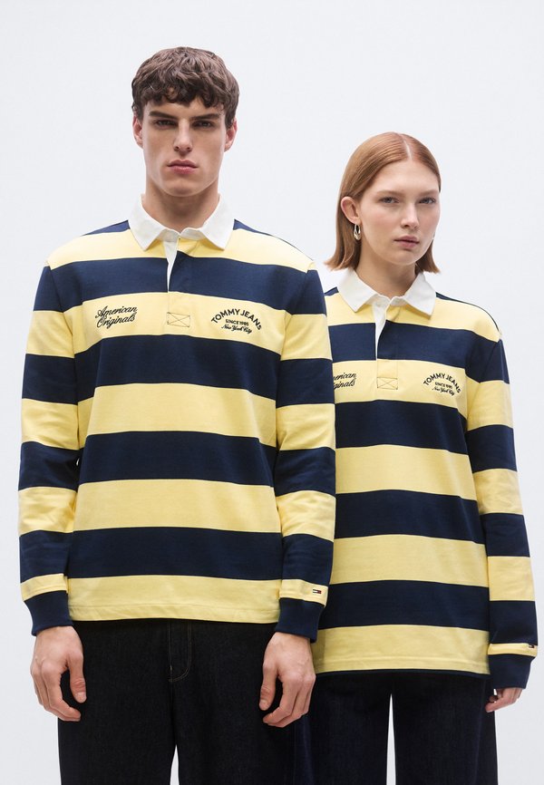 Tommy Jeans STRIPE RELAXED RUGBY SHIRT